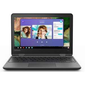 Lenovo 300e Zwart Chromebook 29,5 cm (11.6'') 1366 x 768 Pixels Touchscreen MediaTek 4 GB LPDDR3-SDRAM 32 GB eMMC Chrome OS